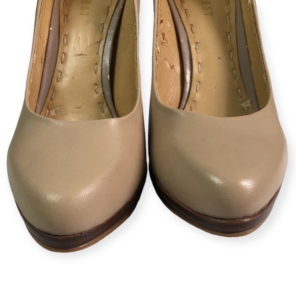 Nine West Rocha Leather Platform Pump - Picture 3 of 6